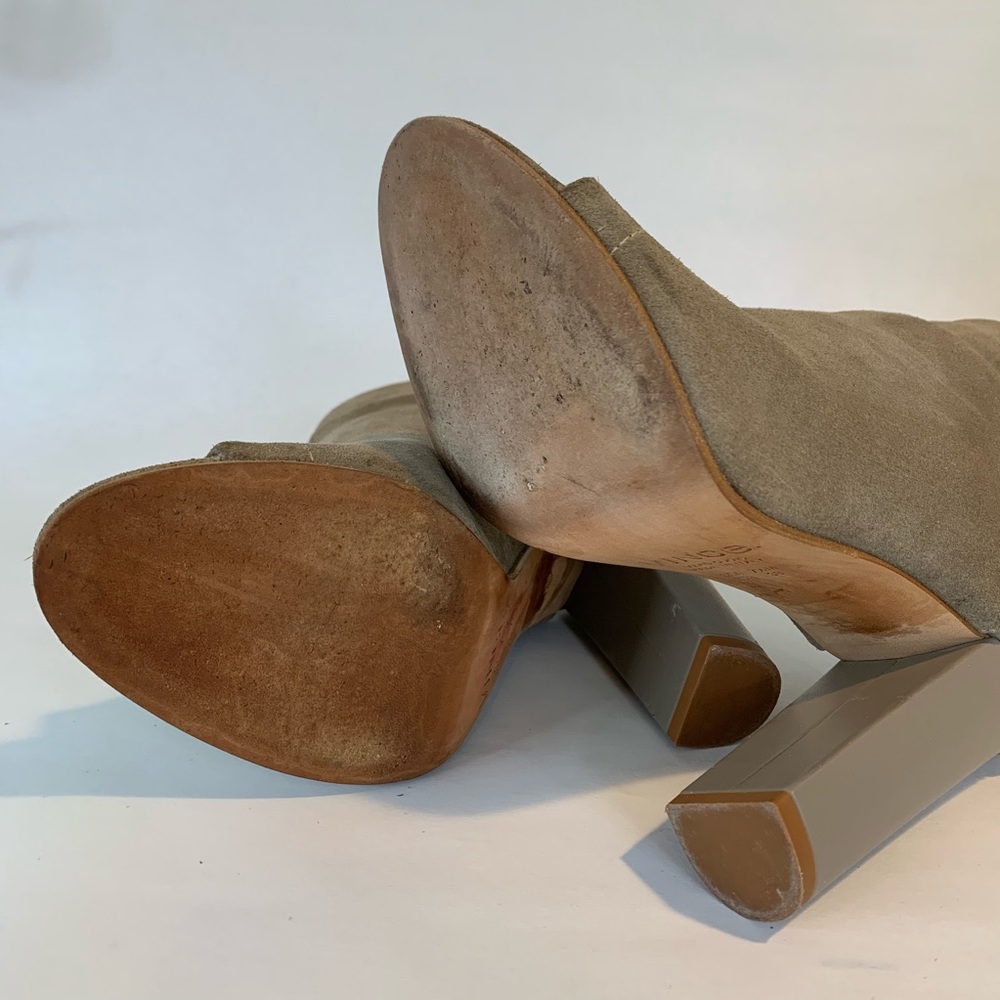 Vince Addison Open Toe Back Strap Bootie 7.5 - image 6